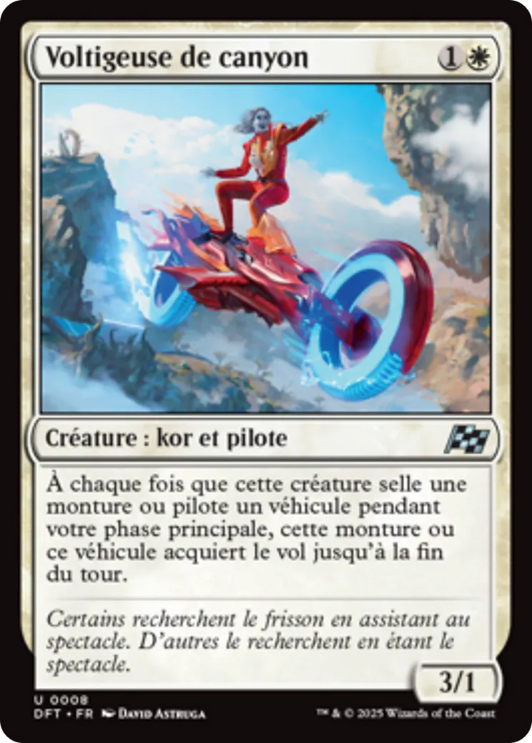 Voltigeuse de canyon — Aetherdrift — Magic: The Gathering