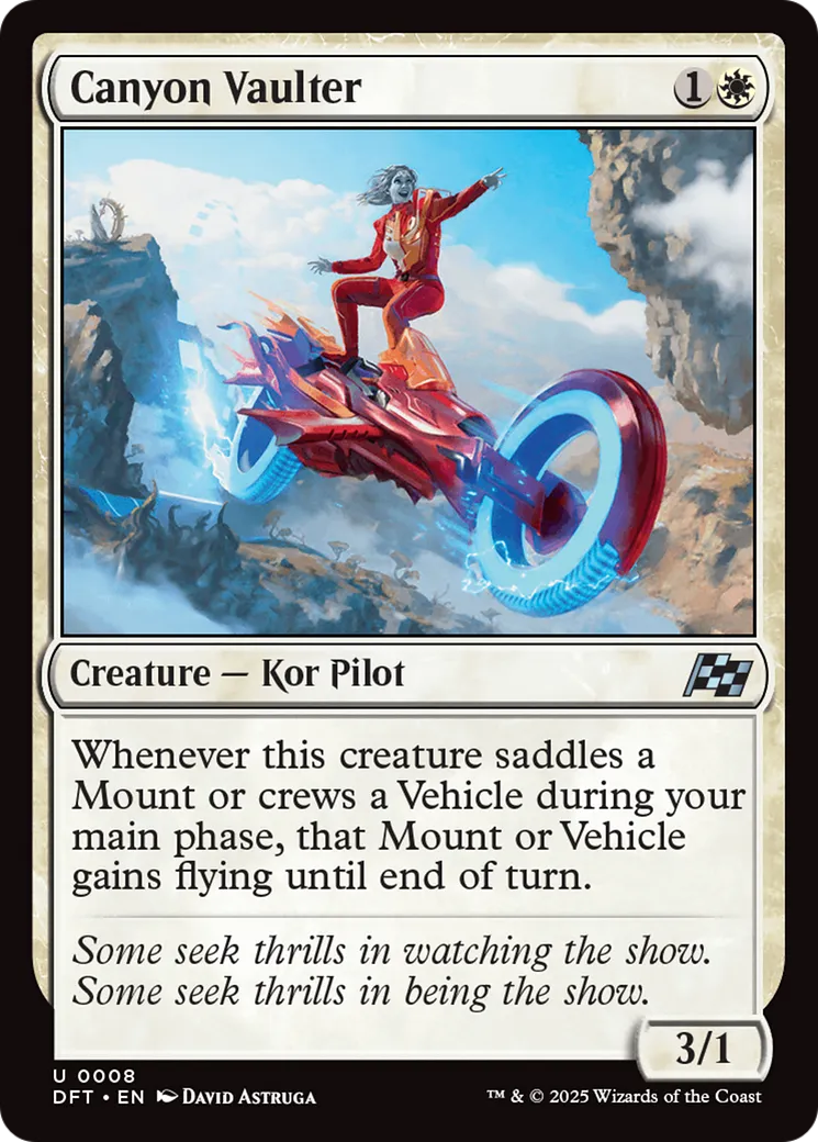 Voltigeuse de canyon — Aetherdrift — Magic: The Gathering