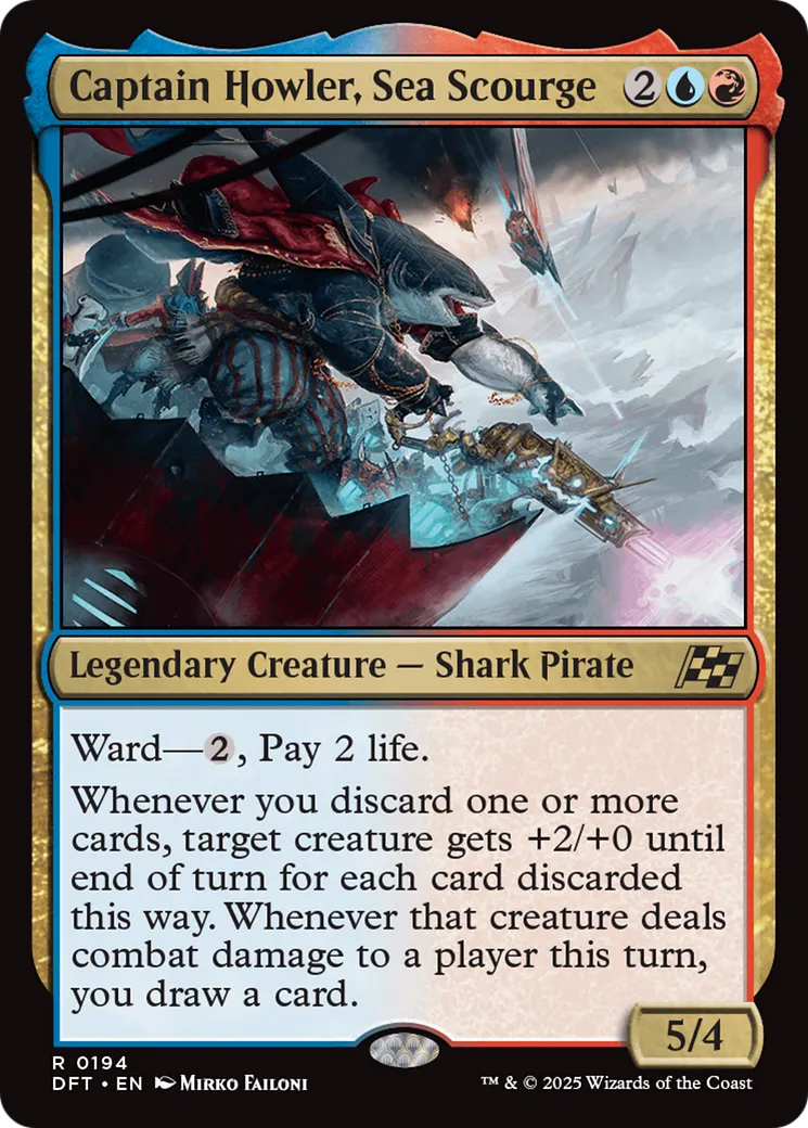 Capitaine Beuglard, fléau des mers — Aetherdrift — Magic: The Gathering