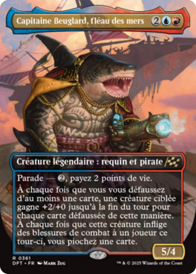 Capitaine Beuglard, fléau des mers from Aetherdrift - Magic: The Gathering