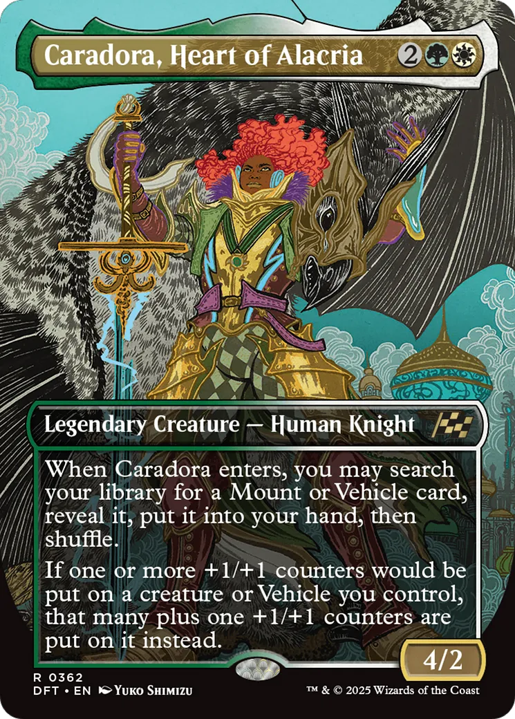 Caradora, Heart of Alacria — Aetherdrift — Magic: The Gathering