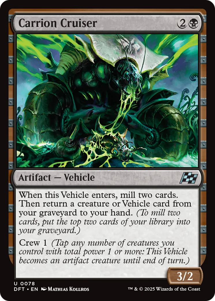 Carrion Cruiser — Aetherdrift — Magic: The Gathering