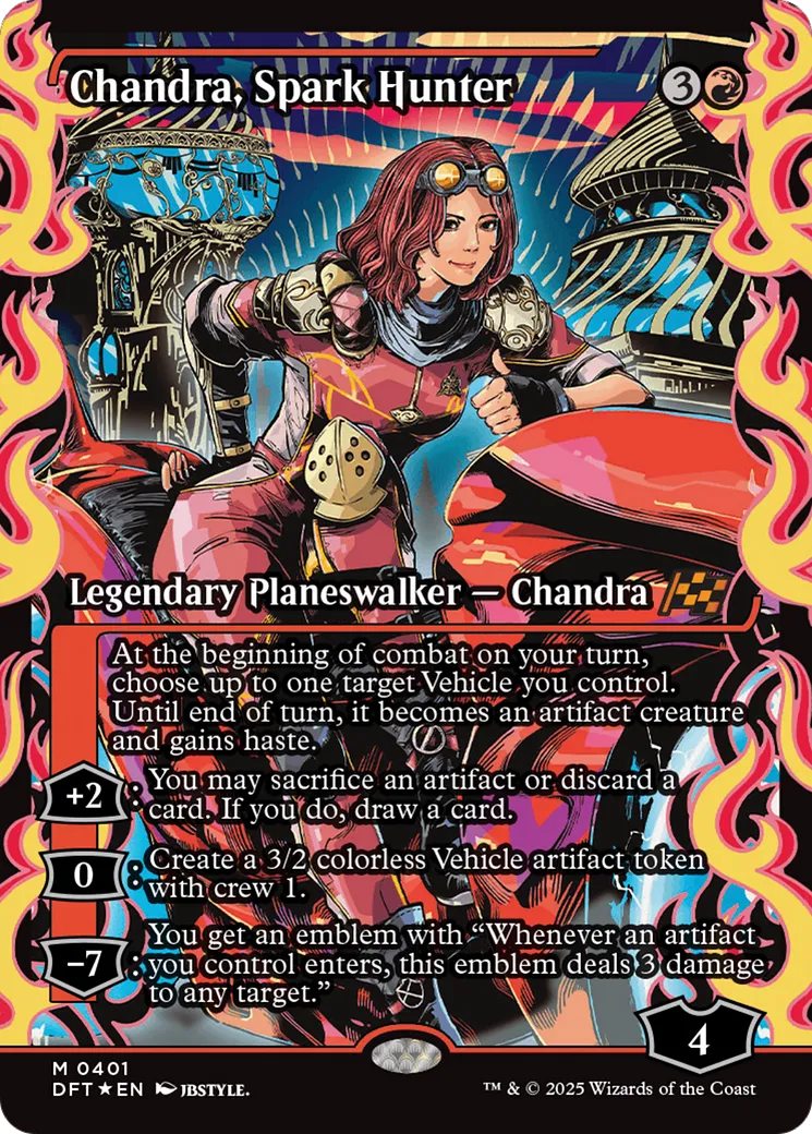 Chandra, Spark Hunter — Aetherdrift — Magic: The Gathering