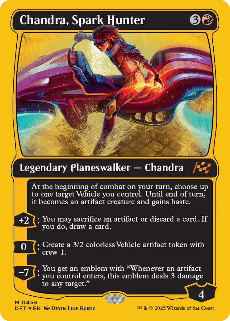 Chandra, Spark Hunter — Aetherdrift — Magic: The Gathering