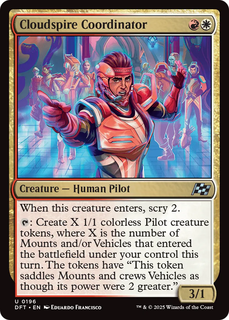 Cloudspire Coordinator — Aetherdrift — Magic: The Gathering