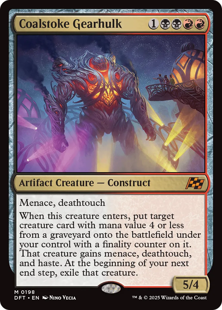 Coalstoke Gearhulk from Aetherdrift - Magic: The Gathering
