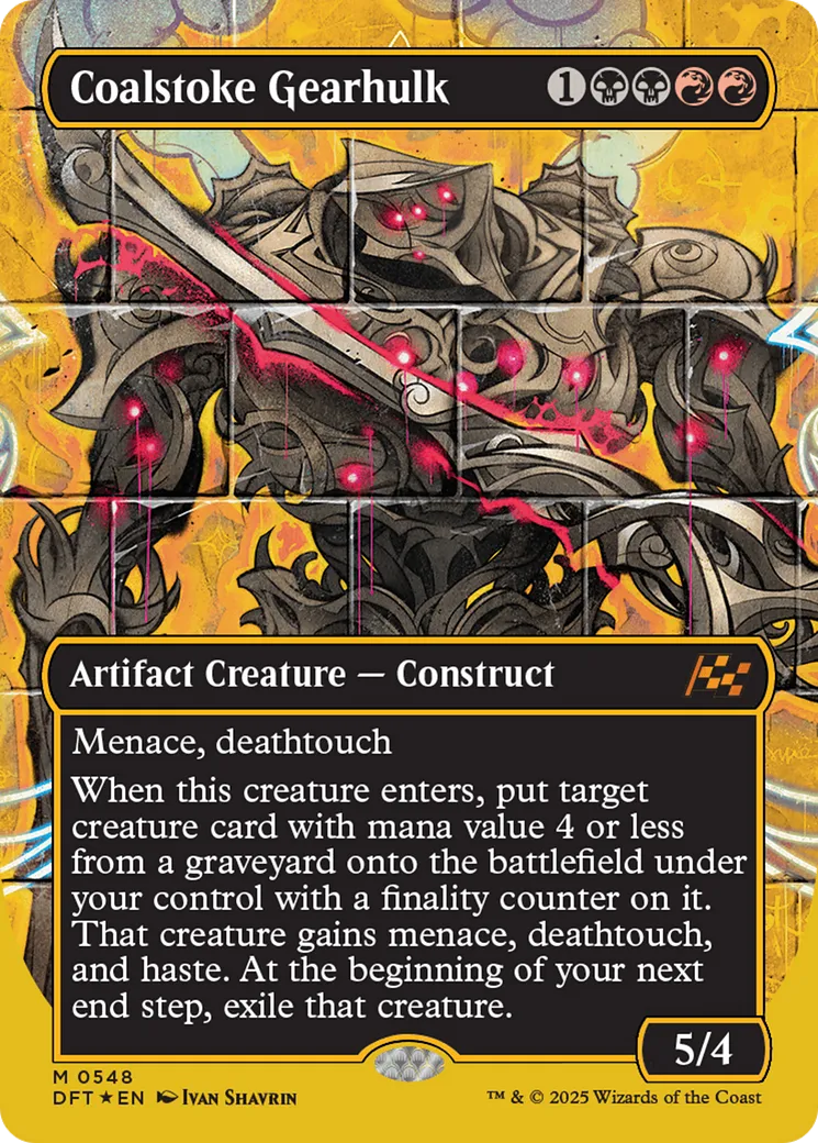 Coalstoke Gearhulk — Aetherdrift — Magic: The Gathering