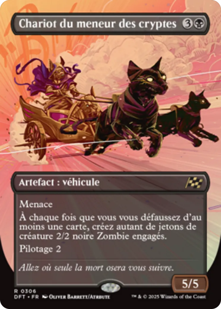 Chariot du meneur des cryptes — Aetherdrift — Magic: The Gathering