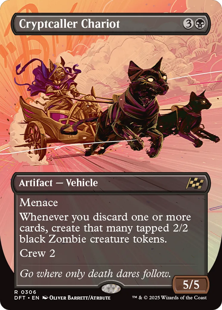 Cryptcaller Chariot — Aetherdrift — Magic: The Gathering