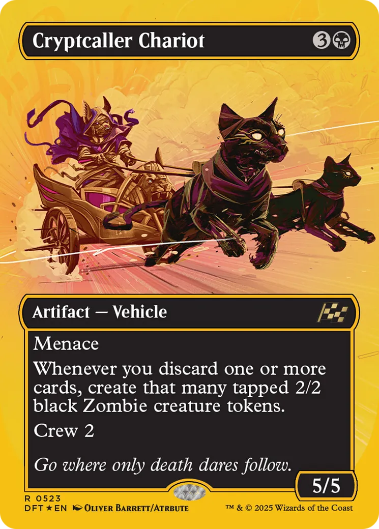 Cryptcaller Chariot — Aetherdrift — Magic: The Gathering