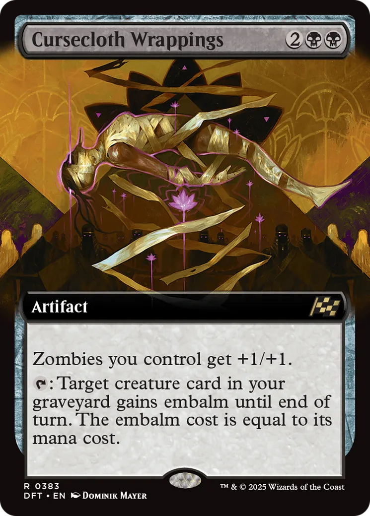 Cursecloth Wrappings — Aetherdrift — Magic: The Gathering