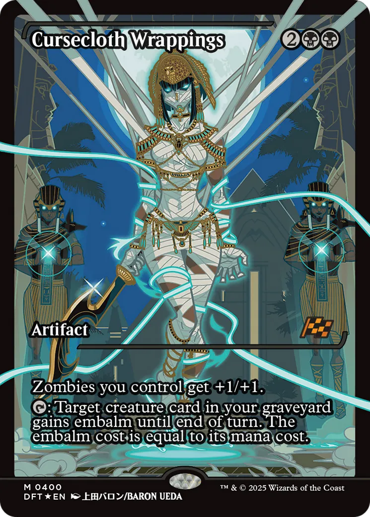 Cursecloth Wrappings — Aetherdrift — Magic: The Gathering