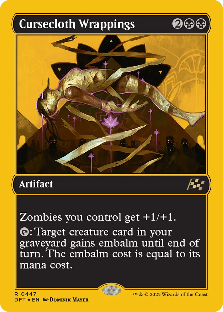 Cursecloth Wrappings from Aetherdrift - Magic: The Gathering