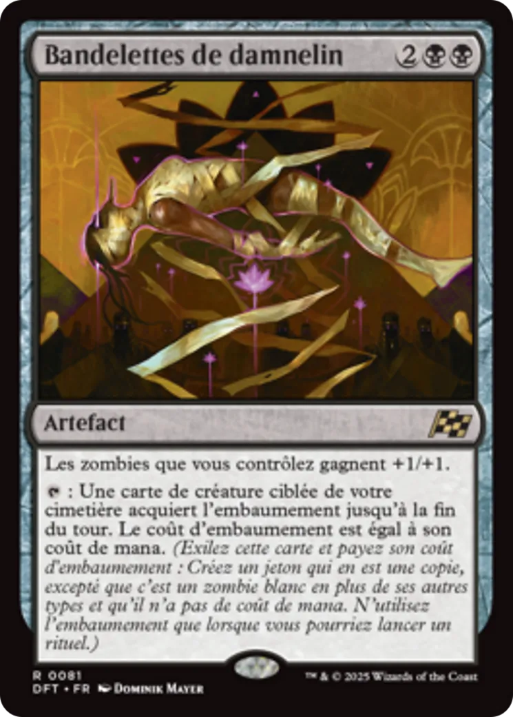 Bandelettes de damnelin — Aetherdrift — Magic: The Gathering