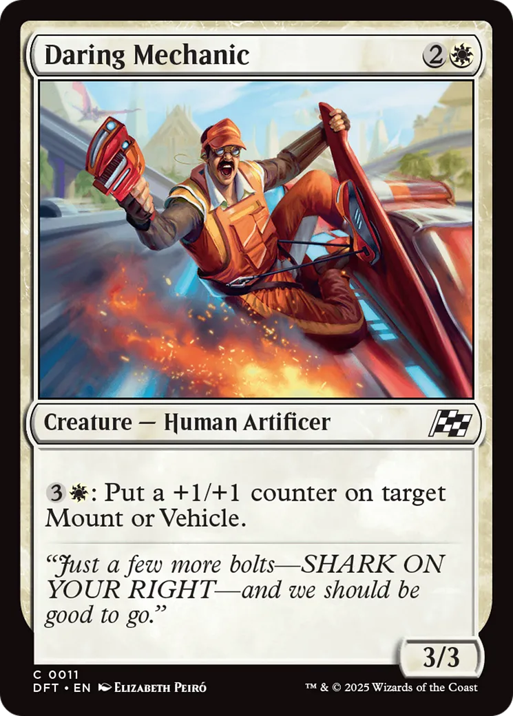 Mécanicien audacieux — Aetherdrift — Magic: The Gathering