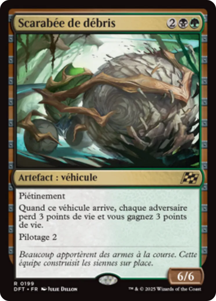 Scarabée de débris — Aetherdrift — Magic: The Gathering