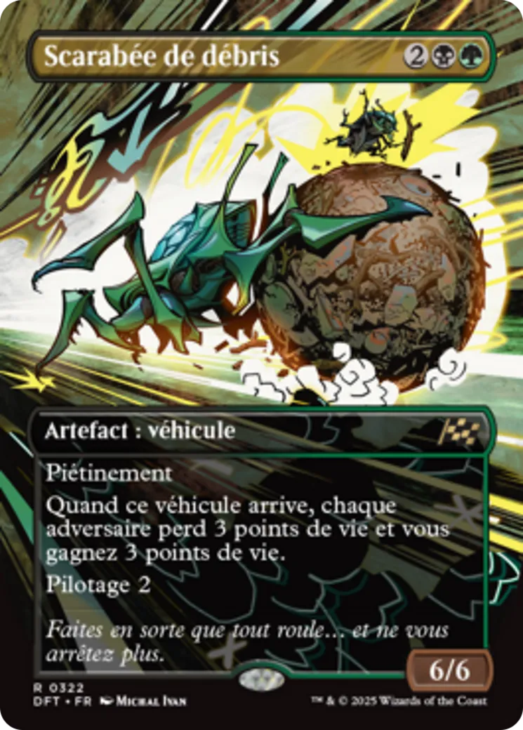 Scarabée de débris — Aetherdrift — Magic: The Gathering