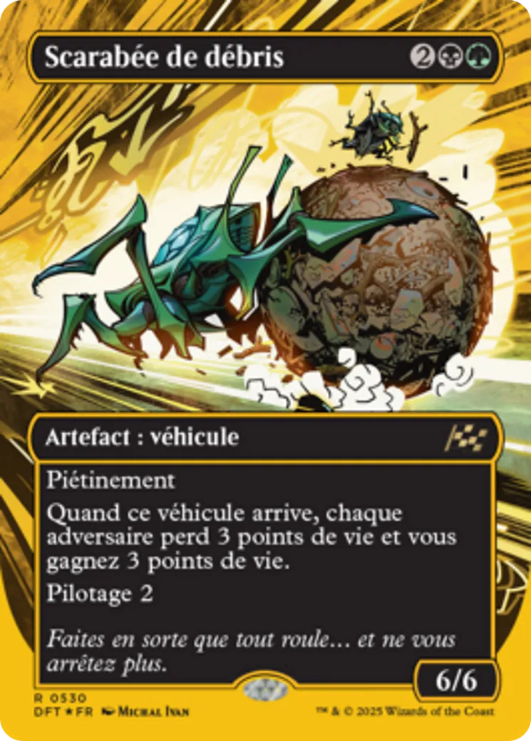 Scarabée de débris — Aetherdrift — Magic: The Gathering