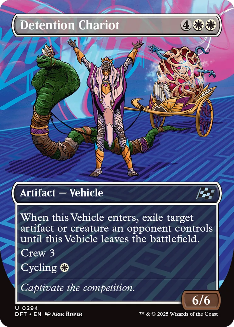 Detention Chariot from Aetherdrift - Magic: The Gathering