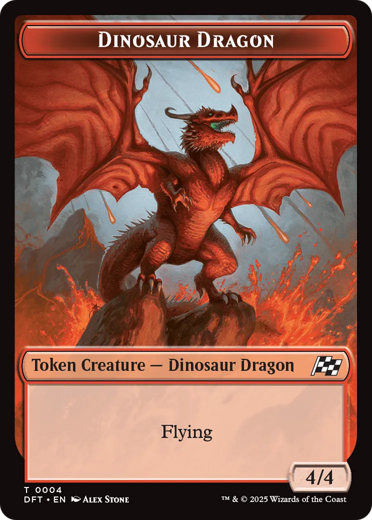 Dinosaur Dragon — Aetherdrift — Magic: The Gathering