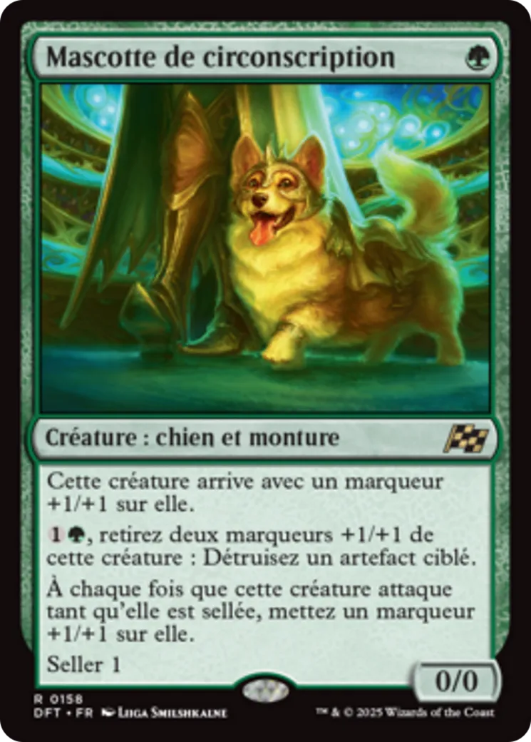 Mascotte de circonscription — Aetherdrift — Magic: The Gathering