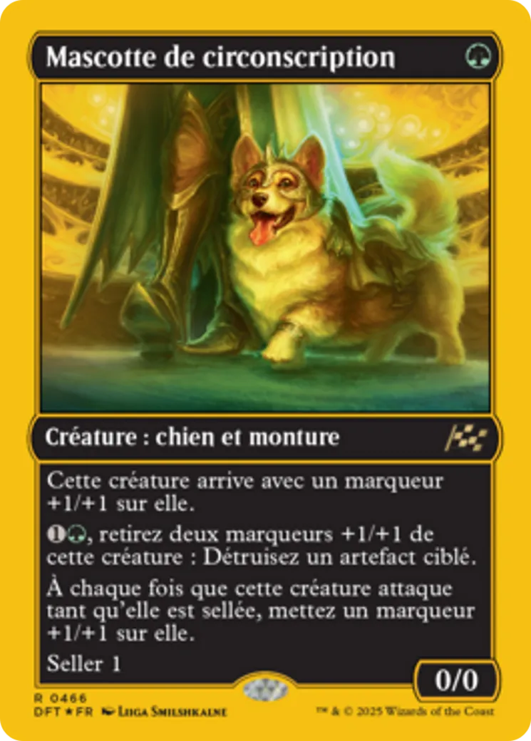 Mascotte de circonscription — Aetherdrift — Magic: The Gathering