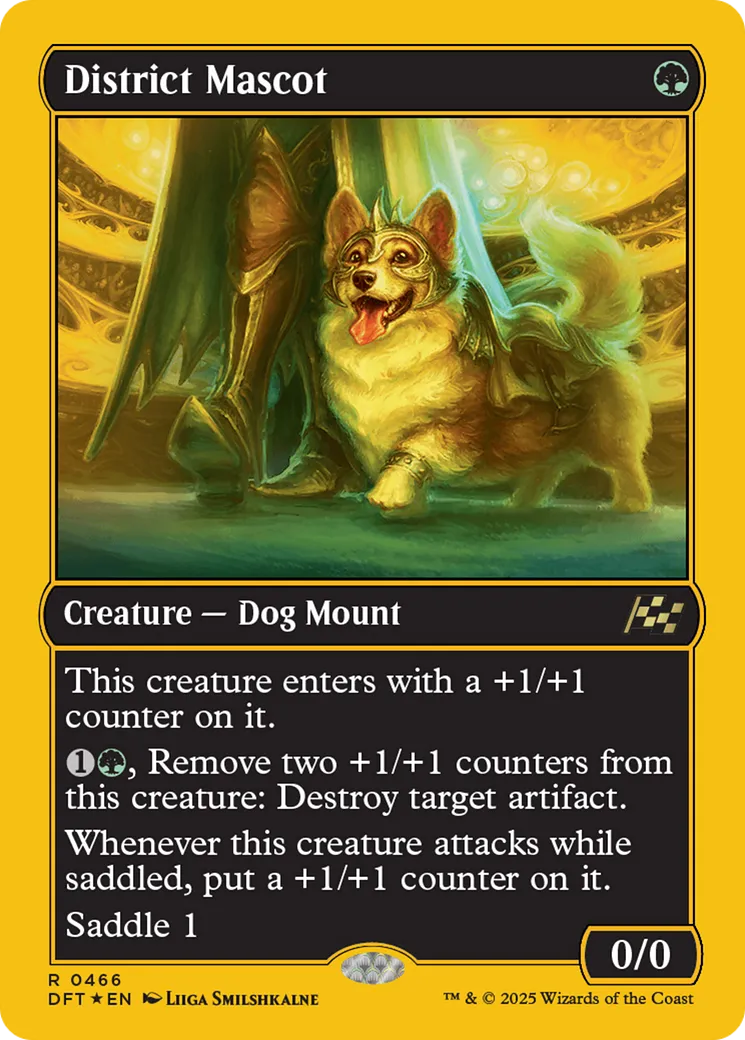 District Mascot — Aetherdrift — Magic: The Gathering