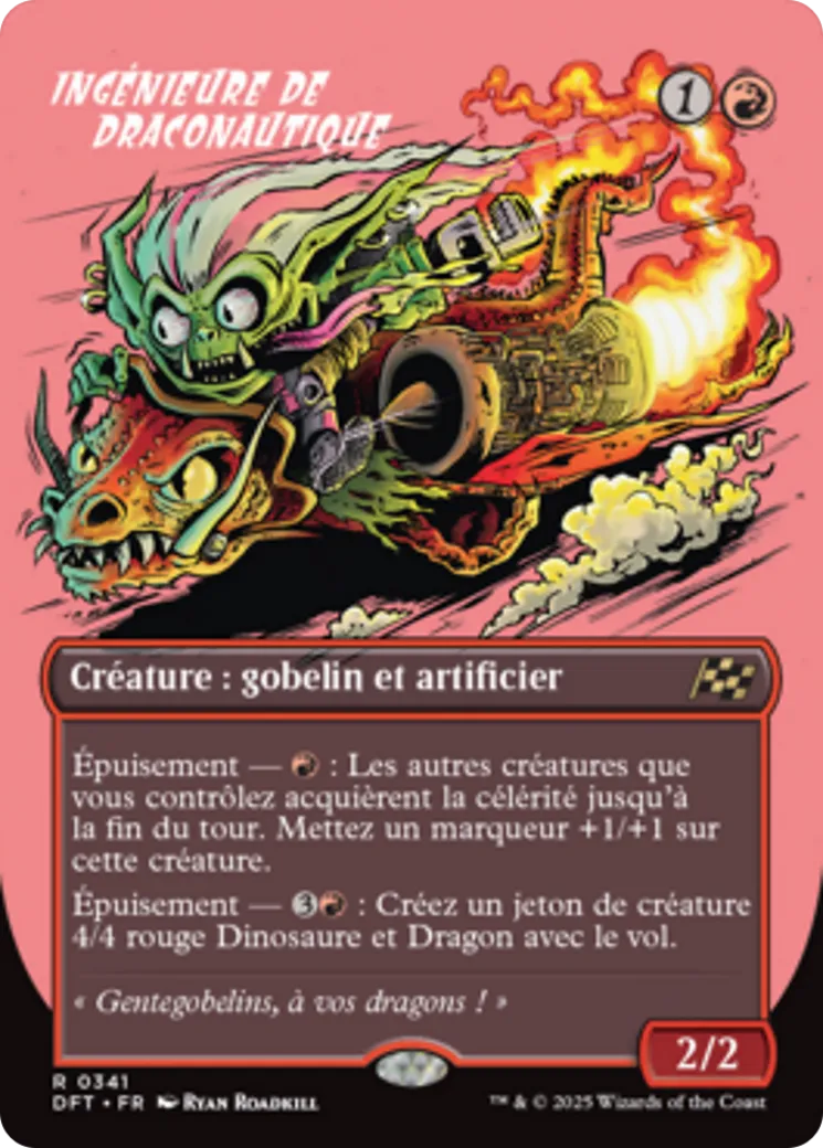 Ingénieure de draconautique — Aetherdrift — Magic: The Gathering