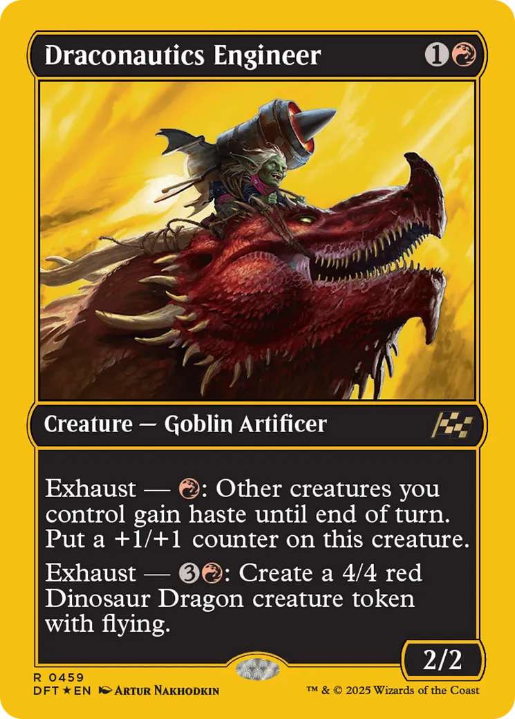 Draconautics Engineer — Aetherdrift — Magic: The Gathering