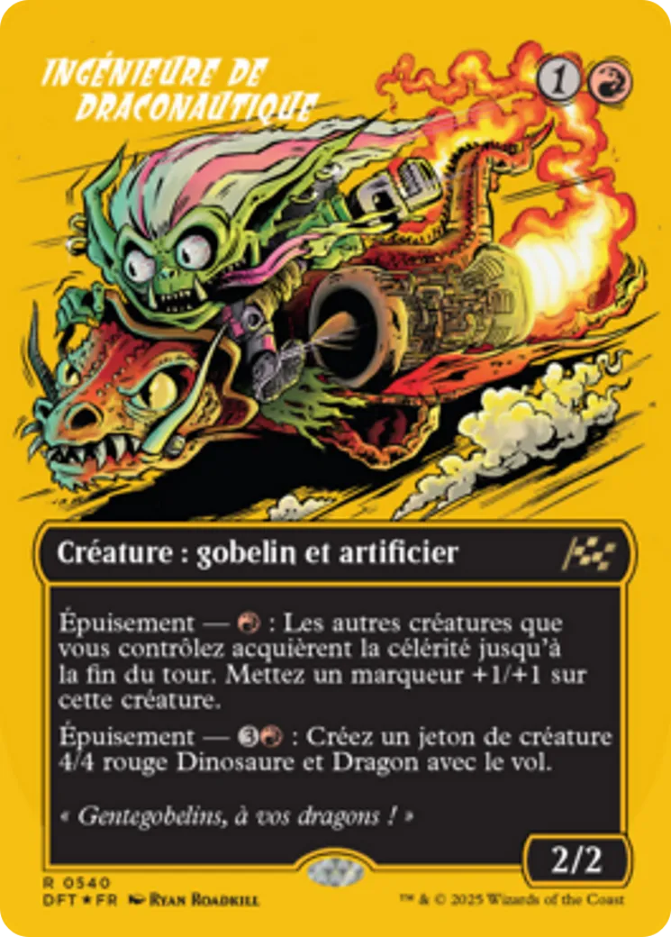 Ingénieure de draconautique — Aetherdrift — Magic: The Gathering