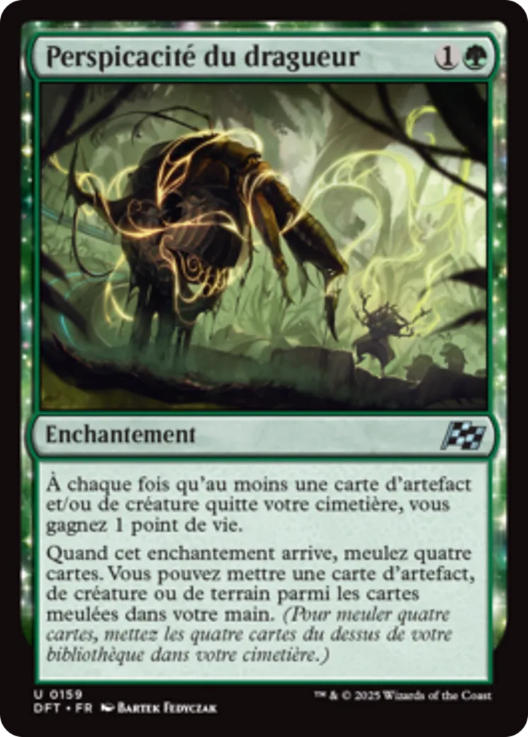 Perspicacité du dragueur — Aetherdrift — Magic: The Gathering