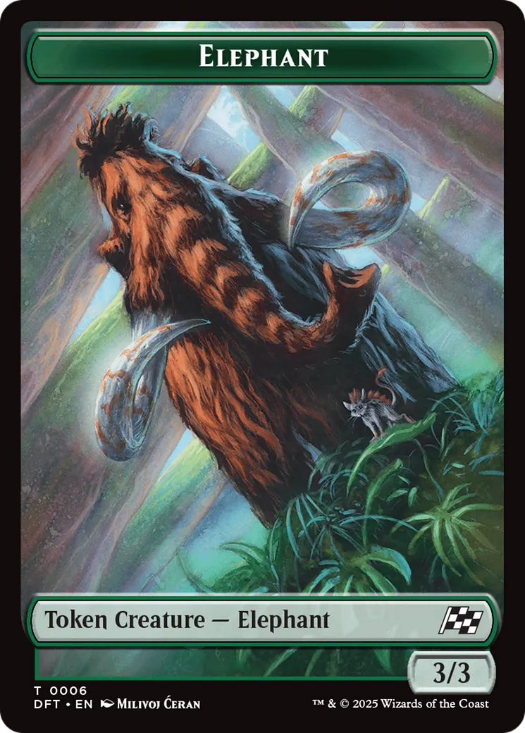 Elephant — Aetherdrift — Magic: The Gathering