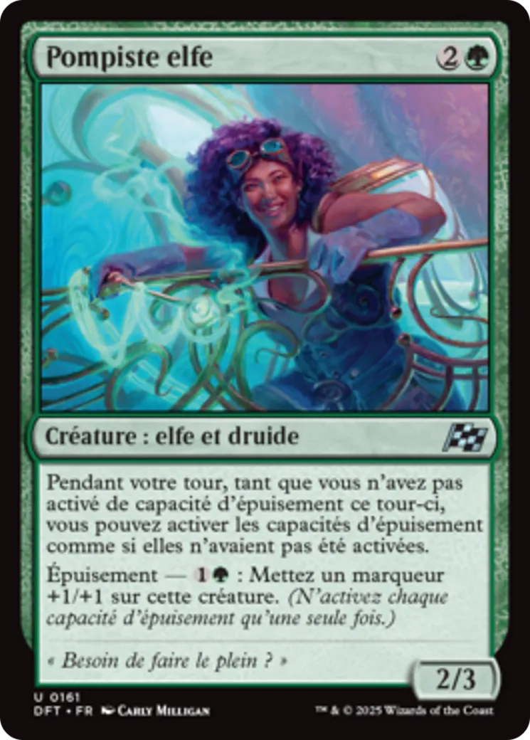 Pompiste elfe — Aetherdrift — Magic: The Gathering