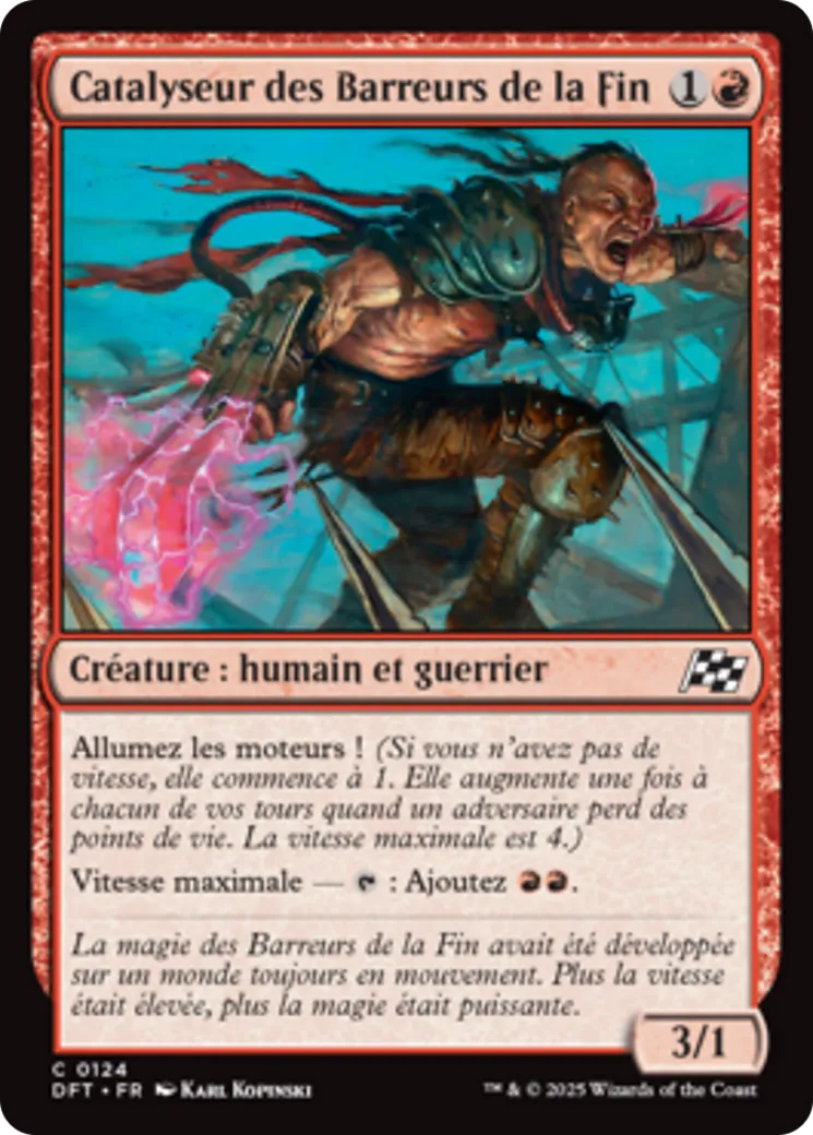 Catalyseur des Barreurs de la Fin — Aetherdrift — Magic: The Gathering