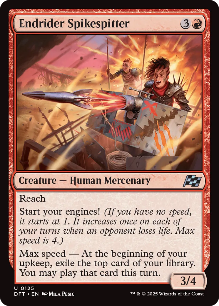 Crachepointe des Barreurs de la Fin — Aetherdrift — Magic: The Gathering