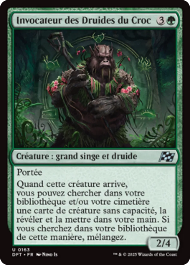 Invocateur des Druides du Croc — Aetherdrift — Magic: The Gathering