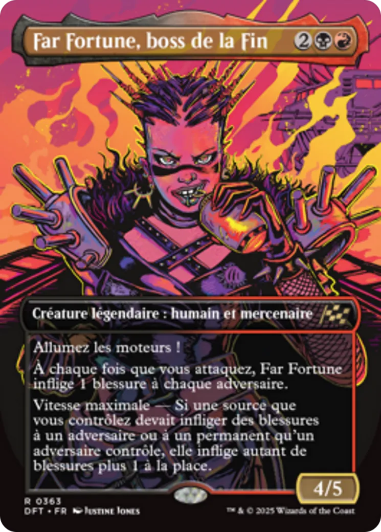 Far Fortune, boss de la Fin — Aetherdrift — Magic: The Gathering