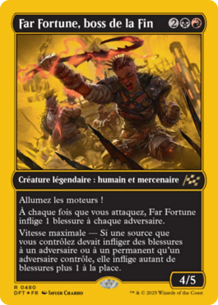 Far Fortune, boss de la Fin — Aetherdrift — Magic: The Gathering