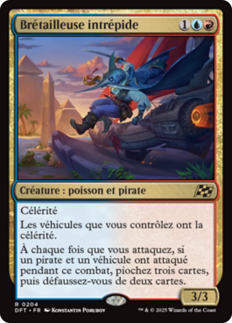 Brétailleuse intrépide — Aetherdrift — Magic: The Gathering