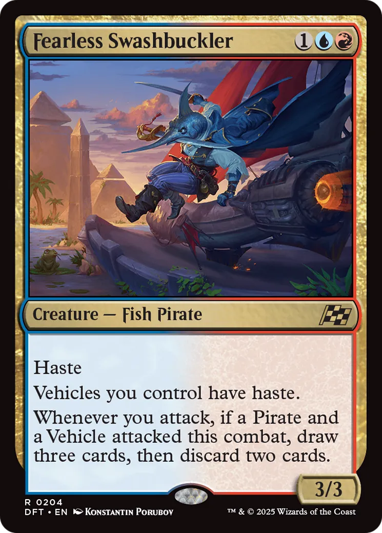 Brétailleuse intrépide — Aetherdrift — Magic: The Gathering
