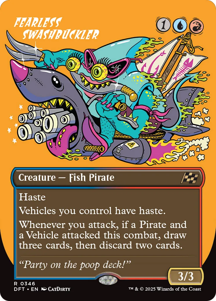 Fearless Swashbuckler — Aetherdrift — Magic: The Gathering