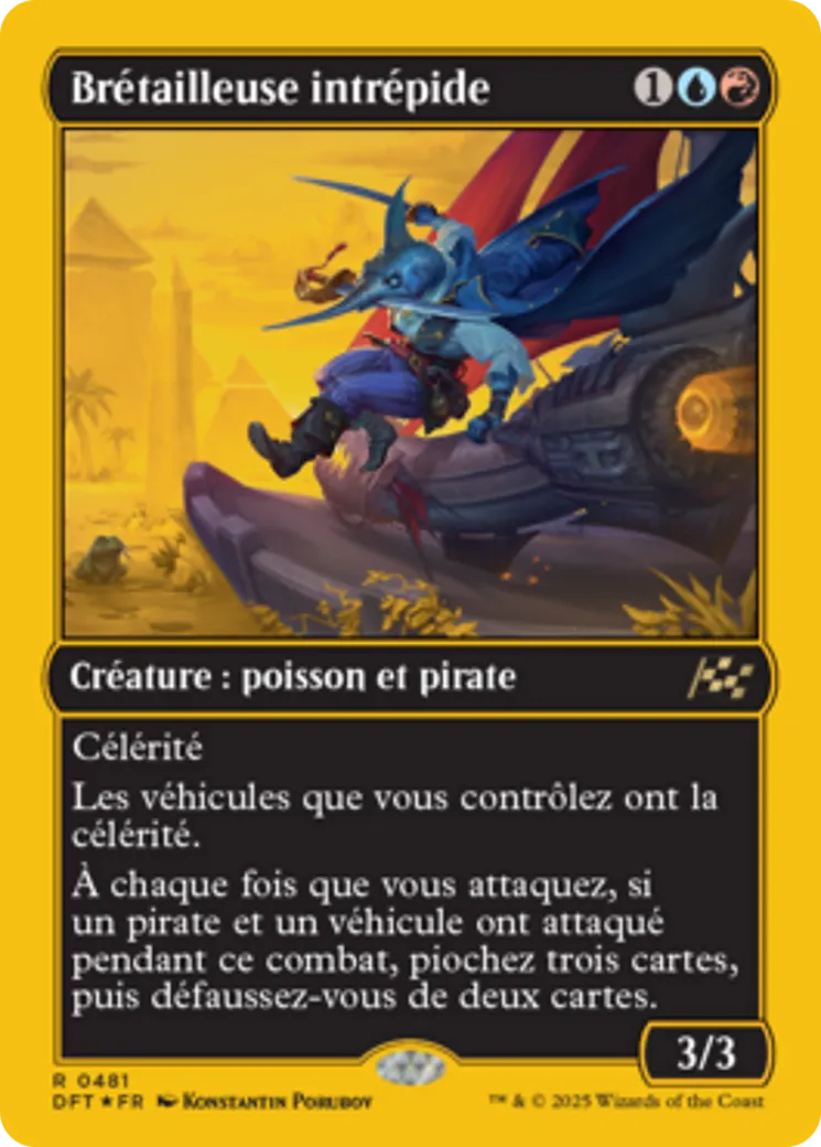 Brétailleuse intrépide — Aetherdrift — Magic: The Gathering