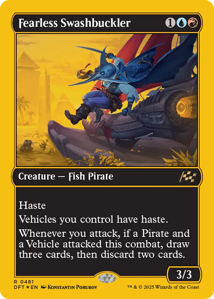 Fearless Swashbuckler — Aetherdrift — Magic: The Gathering
