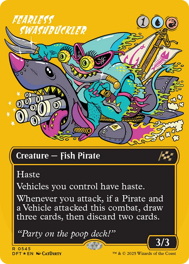 Fearless Swashbuckler — Aetherdrift — Magic: The Gathering