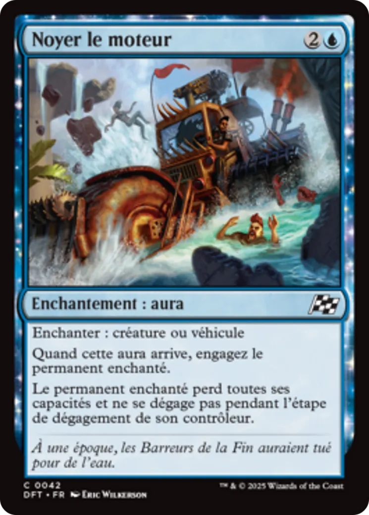 Noyer le moteur — Aetherdrift — Magic: The Gathering