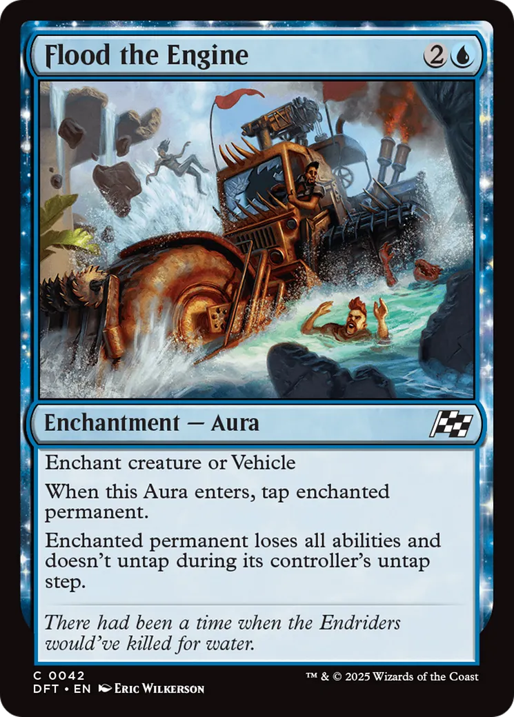Noyer le moteur — Aetherdrift — Magic: The Gathering