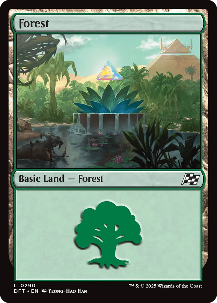 Forest — Aetherdrift — Magic: The Gathering