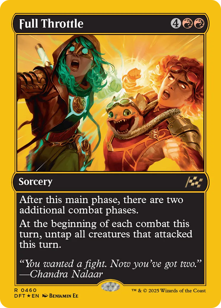 Full Throttle — Aetherdrift — Magic: The Gathering