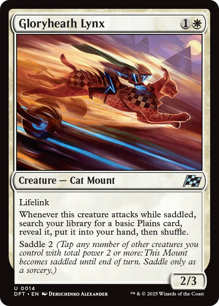 Lynx de Gloirelande — Aetherdrift — Magic: The Gathering