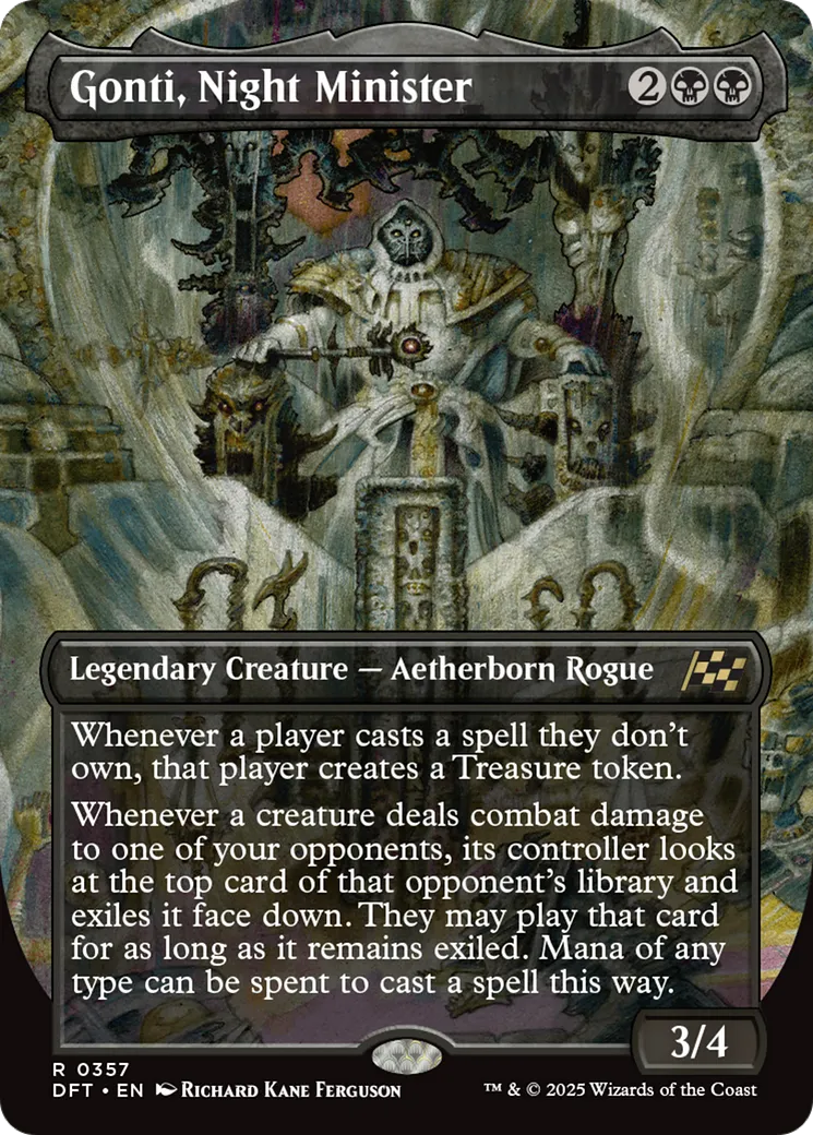 Gonti, Night Minister — Aetherdrift — Magic: The Gathering